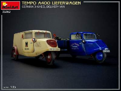 Tempo A400 Lieferwagen. German 3-wheel Delivery Van - zdjęcie 26