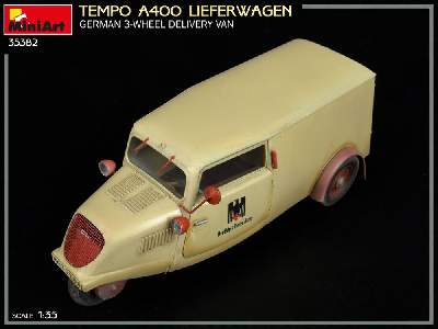 Tempo A400 Lieferwagen. German 3-wheel Delivery Van - zdjęcie 30