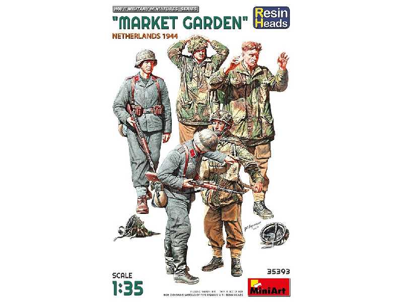 “market Garden” Netherlands 1944. Resin Heads - zdjęcie 1 “market Garden” Netherlands 1944. Resin Heads - zdjęcie 1