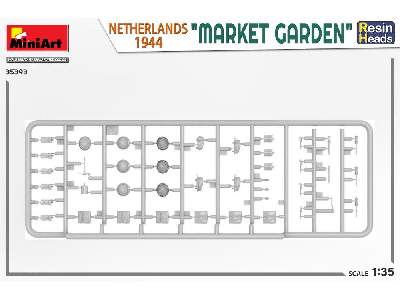 &#8220;market Garden&#8221; Netherlands 1944. Resin Heads - zdjęcie 2