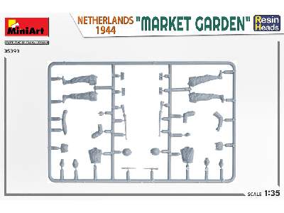 &#8220;market Garden&#8221; Netherlands 1944. Resin Heads - zdjęcie 3