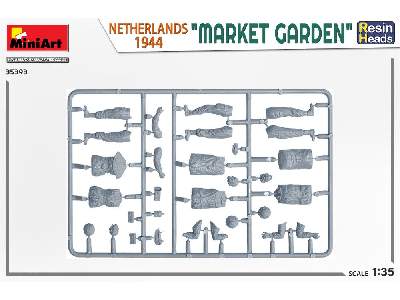 &#8220;market Garden&#8221; Netherlands 1944. Resin Heads - zdjęcie 4