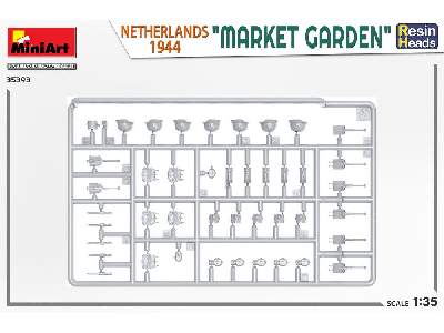 &#8220;market Garden&#8221; Netherlands 1944. Resin Heads - zdjęcie 5