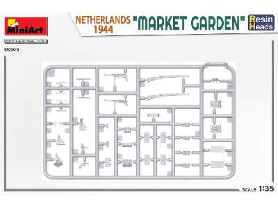 &#8220;market Garden&#8221; Netherlands 1944. Resin Heads - zdjęcie 6