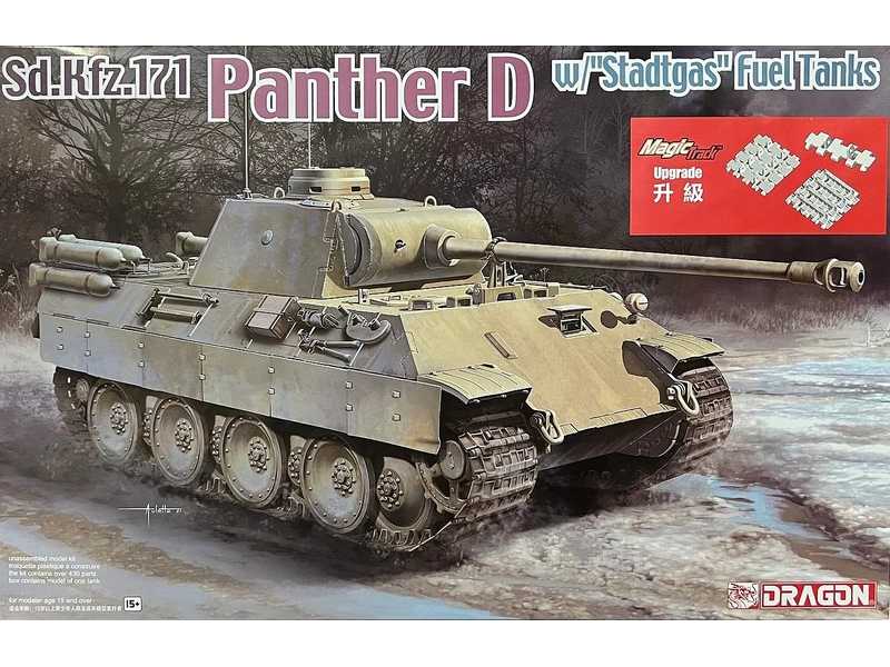 Sd.Kfz.171 Panther D w/Stadtgas Fuel Tanks - zdjęcie 1 Sd.Kfz.171 Panther D w/Stadtgas Fuel Tanks - zdjęcie 1