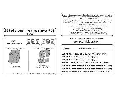 German fuel can WW II (6.pcs) - zdjęcie 2