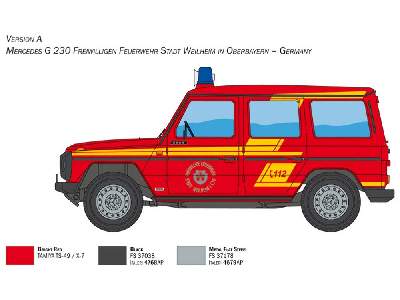 Mercedes Benz G230 straż pożarna - zdjęcie 5