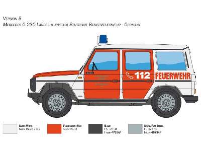 Mercedes Benz G230 straż pożarna - zdjęcie 6