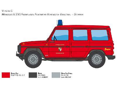 Mercedes Benz G230 straż pożarna - zdjęcie 7