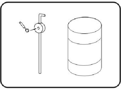 German hand pump and barrel - zdjęcie 1