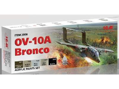 OV-10A BRONCO - zestaw farbek - zdjęcie 1