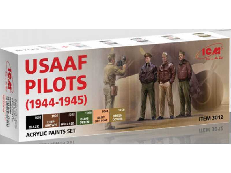 Amerykańscy piloci (1944-1945) - zestaw farbek - zdjęcie 1