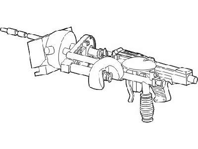 MG 34 WW II - German tank mounted machine gun - zdjęcie 1