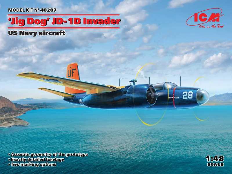 Jd-1d Invader U.S. Navy Utility Aircraft - zdjęcie 1 Jd-1d Invader U.S. Navy Utility Aircraft - zdjęcie 1