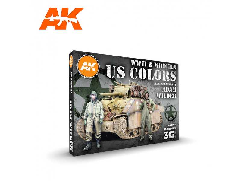 Ak 11763 Adam Wilder Signature Set 18 Colores - zdjęcie 1 Ak 11763 Adam Wilder Signature Set 18 Colores - zdjęcie 1