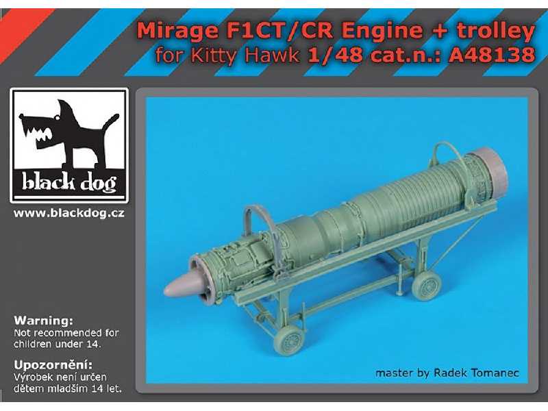 Mirage F1ct/Cr Engine + Trolley For Kitty Hawk - zdjęcie 1 Mirage F1ct/Cr Engine + Trolley For Kitty Hawk - zdjęcie 1