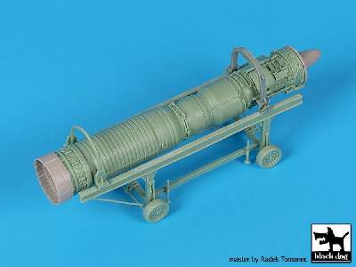Mirage F1ct/Cr Engine + Trolley For Kitty Hawk - zdjęcie 3