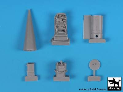 Mirage F1 Radar + Spine Electronic For Kitty Hawk - zdjęcie 8