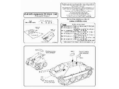 Jagdpanzer 38 Hetzer  Periscopes for Tamiya kit 1/48 - zdjęcie 2