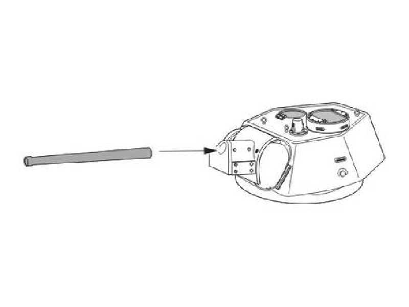 T-34/76 Metal Barrel for Hobby Boss / Tamiya 1/48 - zdjęcie 1 T-34/76 Metal Barrel for Hobby Boss / Tamiya 1/48 - zdjęcie 1
