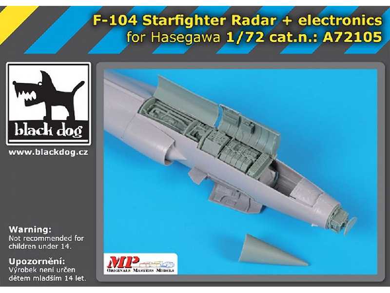 F-104 Starfighter Radar + Electronics For Hasegawa - zdjęcie 1 F-104 Starfighter Radar + Electronics For Hasegawa - zdjęcie 1
