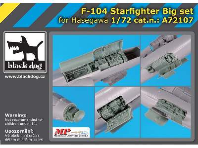F-104 Starfighter Big Set For Hasegawa - zdjęcie 1