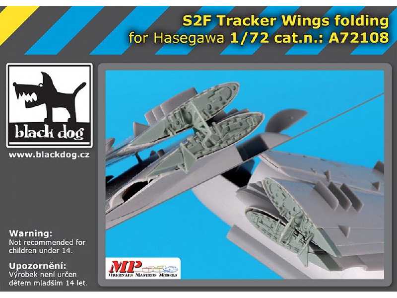 S2f Tracker Wings Folding For Hasegawa - zdjęcie 1