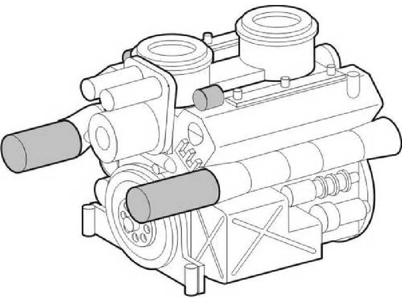 German Engine Maybach for Tiger I - zdjęcie 1