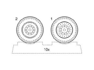 M26 Dragon Wagon wheels for Academy - zdjęcie 1