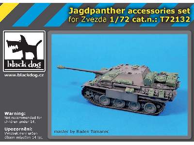 Jagdpanther Accessories Set For Zvezda - zdjęcie 1