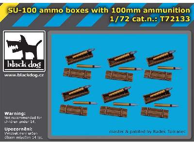 Su-100 Ammo Boxes With 100mm Ammunition - zdjęcie 1