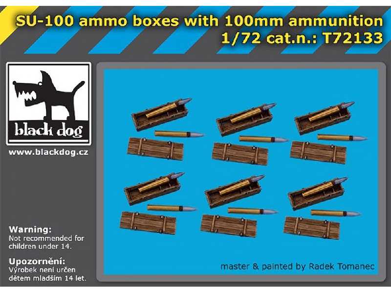 Su-100 Ammo Boxes With 100mm Ammunition - zdjęcie 1 Su-100 Ammo Boxes With 100mm Ammunition - zdjęcie 1
