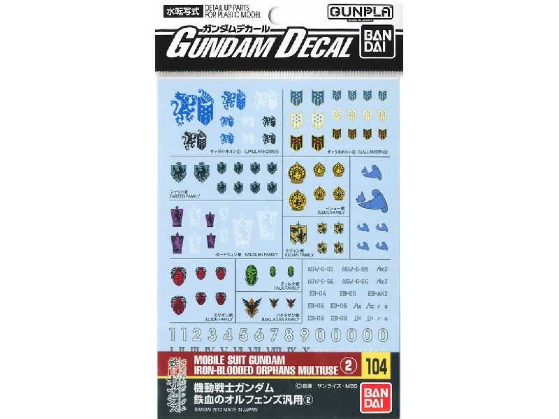 104 Ms Gundam Ibo Multiuse 2 (Gundam 83677p) - zdjęcie 1 104 Ms Gundam Ibo Multiuse 2 (Gundam 83677p) - zdjęcie 1