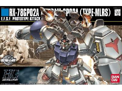 Rx-78gp02a Gundam Gp02a (Type-mlrs) (Gundam 55730) - zdjęcie 1