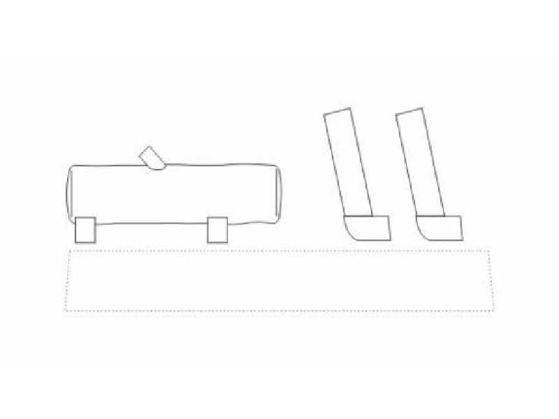 Exhausts for Pz.Kpfw IV - zdjęcie 1