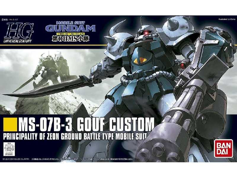 Ms-07b-3 Gouf Custom Bl (Gundam 59165) - zdjęcie 1 Ms-07b-3 Gouf Custom Bl (Gundam 59165) - zdjęcie 1