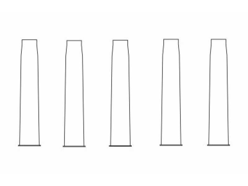 T-34/85 - Cartridge case 85mm (5 pcs - zdjęcie 1 T-34/85 - Cartridge case 85mm (5 pcs - zdjęcie 1