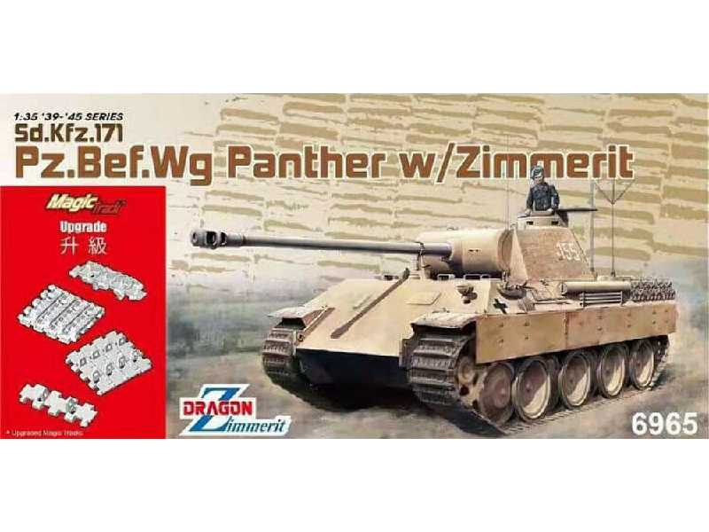 Sd.Kfz.171 Pz.Bef.Wg. Panzther w/Zimmerit - zdjęcie 1 Sd.Kfz.171 Pz.Bef.Wg. Panzther w/Zimmerit - zdjęcie 1