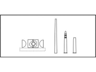 IS-1/IS-85 gun + mantlet + cartridges - zdjęcie 1