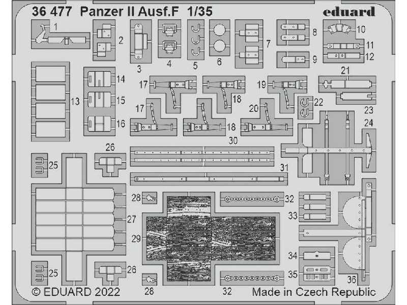 Panzer II Ausf. F 1/35 - ACADEMY - zdjęcie 1