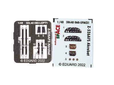 Z-526AFS Akrobat SPACE 1/48 - EDUARD - zdjęcie 2