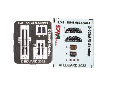 Z-526AFS Akrobat SPACE 1/48 - EDUARD - zdjęcie 4