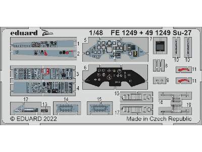 Su-27 1/48 - GREAT WALL HOBBY - zdjęcie 1