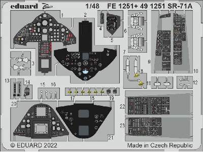 SR-71A interior 1/48 - REVELL - zdjęcie 1