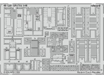 SR-71A interior 1/48 - REVELL - zdjęcie 2