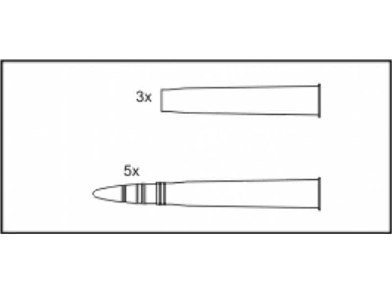 UBR 365 ammo rounds,spent cartridges - zdjęcie 1