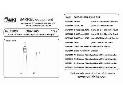 UBR 365 ammo rounds,spent cartridges - zdjęcie 2