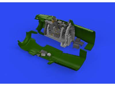 A6M2 Zero Type 21 cockpit PRINT 1/48 - EDUARD - zdjęcie 1