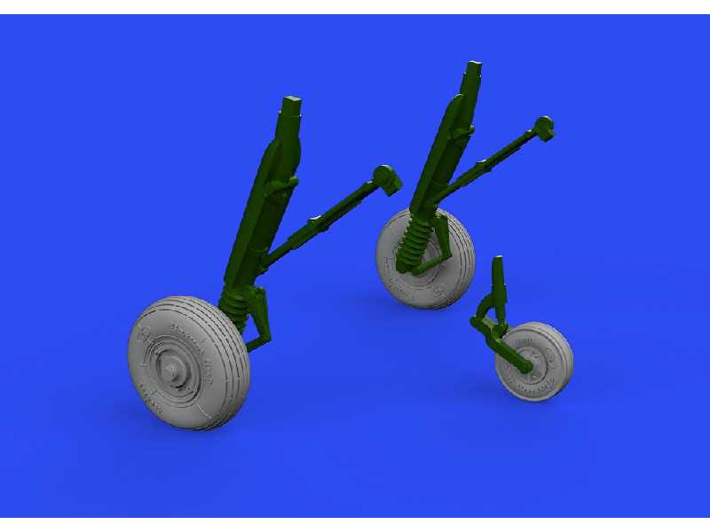 Z-326/526 wheels 1/48 - EDUARD - zdjęcie 1 Z-326/526 wheels 1/48 - EDUARD - zdjęcie 1