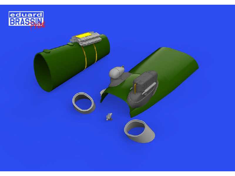 Mi-24D conversion set PRINT 1/48 - ZVEZDA - zdjęcie 1